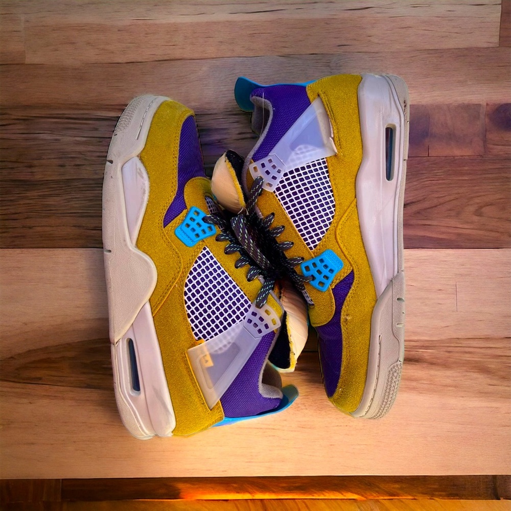 2021 Union LA x Air Jordan 4 Retro “DESERT MOSS” - Picture 2 of 8